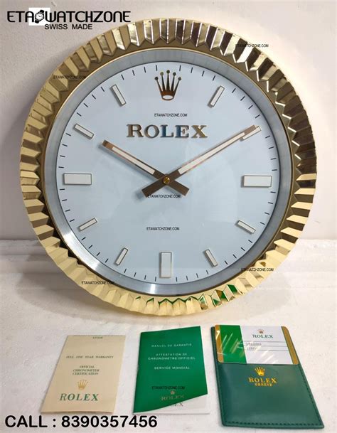 rolex clock for sale|rolex dealer clock for sale.